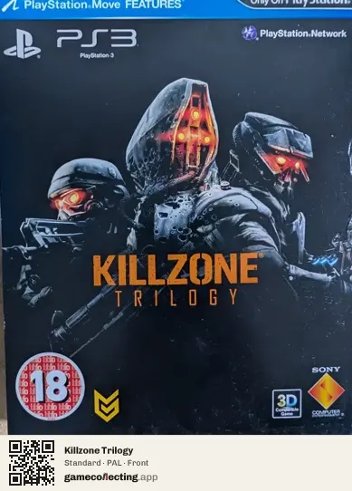 Killzone Trilogy PlayStation 3, PAL box front