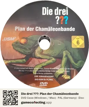 Die drei ???: Plan der Chamäleonbande Computer, PAL disc