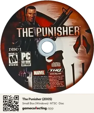The Punisher (2005) Computer, NTSC disc