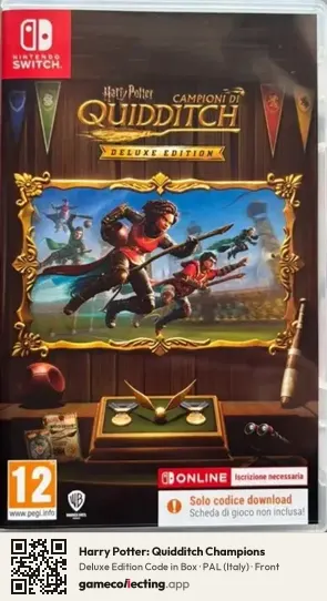 Harry Potter: Quidditch Champions Nintendo Switch, Italy box front