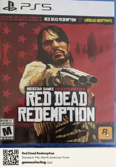 Red Dead Redemption PlayStation 5, North America box front