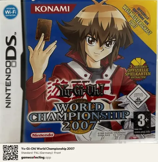 Yu-Gi-Oh! World Championship 2007 Nintendo DS, Germany box front
