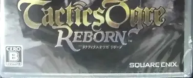 Tactics Ogre: Reborn, the CERO letter on its front