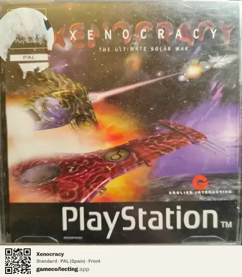 Xenocracy PlayStation, Spain box front