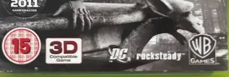Batman: Arkham City, the BBFC circle on its front