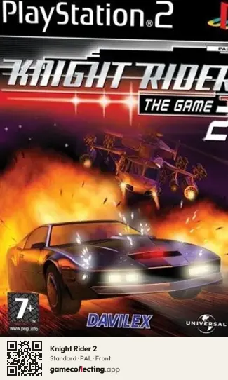 Knight Rider 2 PlayStation 2, PAL box front