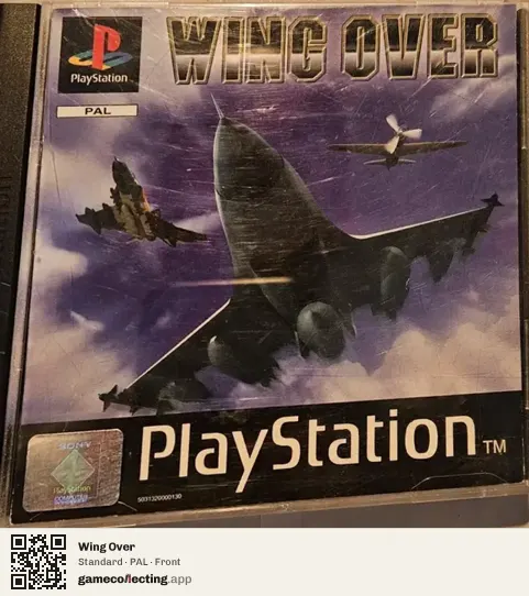 Wing Over PlayStation, PAL box front
