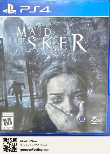 Maid of Sker PlayStation 4, NTSC box front