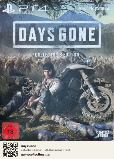 Days Gone PlayStation 4, Germany box front