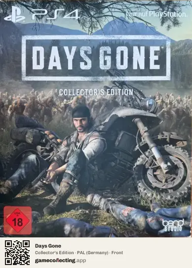 Days Gone PlayStation 4, Germany box front