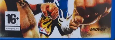TNA Impact!, the PEGI square on its front