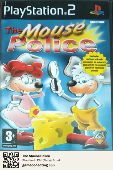 The Mouse Police PlayStation 2, Italy box front