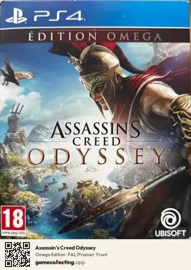 Assassin's Creed Odyssey PlayStation 4, France box front