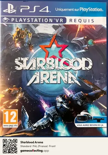 Starblood Arena PlayStation 4, France box front