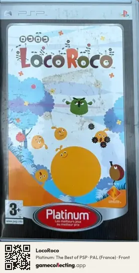 LocoRoco PlayStation Portable, France box front