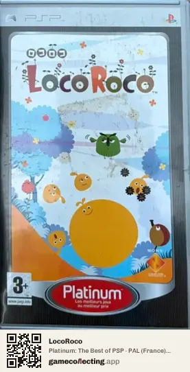 LocoRoco PlayStation Portable, France box front