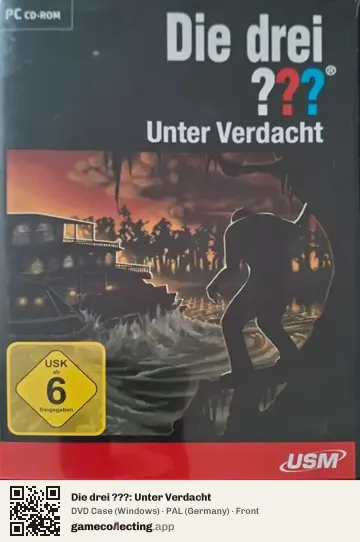 Die drei ???: Unter Verdacht Computer, Germany box front