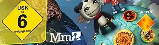LittleBigPlanet 2, the USK square on its front