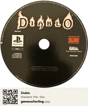 Diablo PlayStation, PAL disc