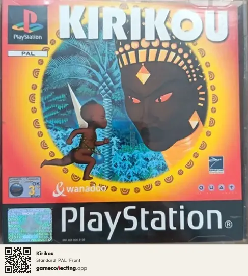 Kirikou PlayStation, PAL box front