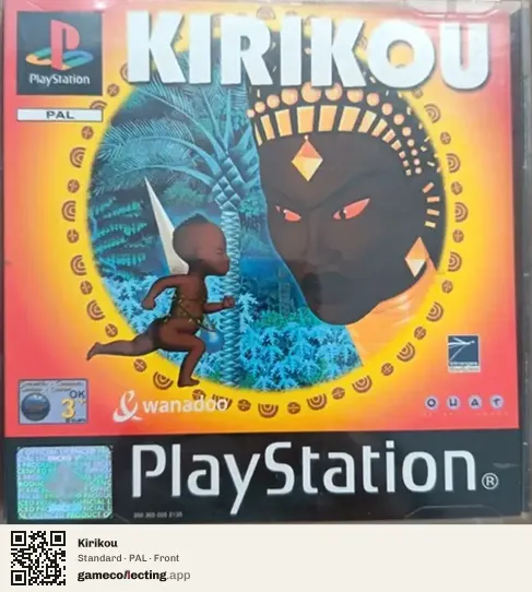 Kirikou PlayStation, PAL box front