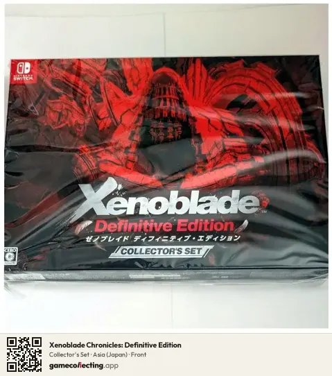 Xenoblade Chronicles: Definitive Edition Nintendo Switch, Asia box front