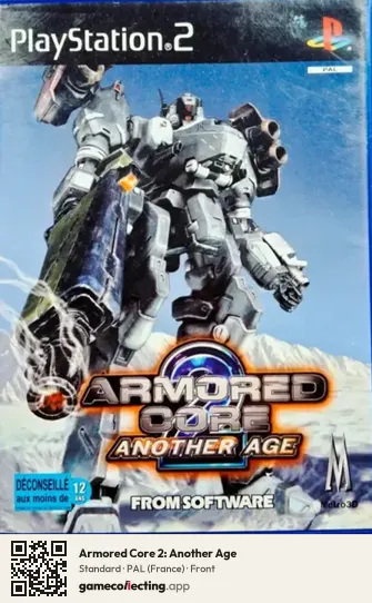 Armored Core 2: Another Age PlayStation 2, France box front