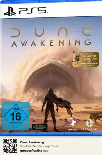Dune: Awakening PlayStation 5, Germany box front