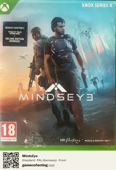 MindsEye Xbox Series X, Germany box front