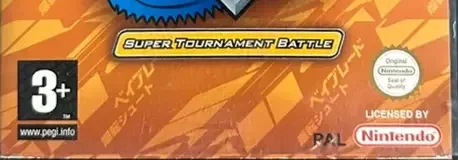 Beyblade VForce: Super Tournament Battle, the PEGI square on its front