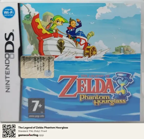 The Legend of Zelda: Phantom Hourglass Nintendo DS, Italy box front