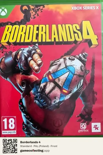 Borderlands 4 Xbox Series X, Poland box front