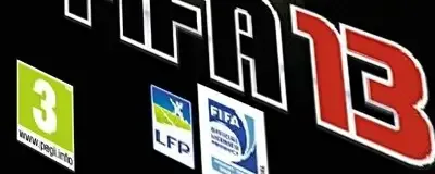 FIFA 13, the PEGI square on its front