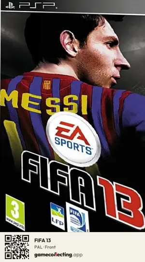 FIFA 13 PlayStation Portable, PAL box front