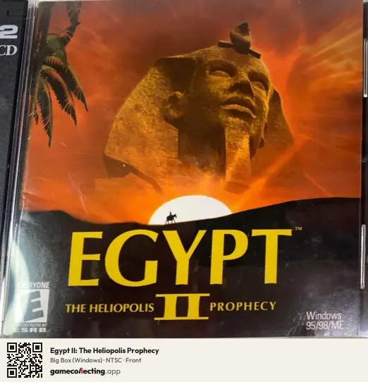 Egypt II: The Heliopolis Prophecy Computer, NTSC box front