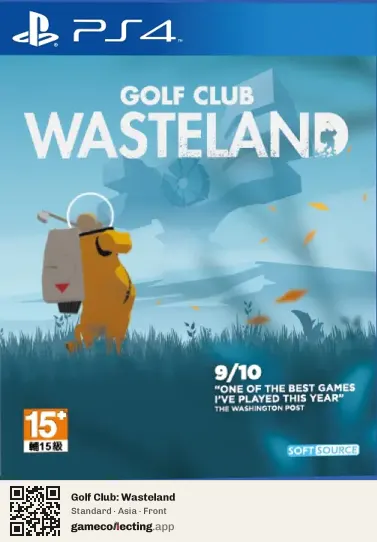 Golf Club: Wasteland PlayStation 4, Asia box front