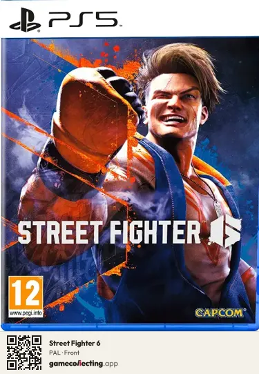 Street Fighter 6 PlayStation 5, PAL box front