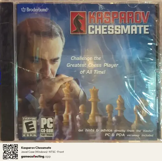 Kasparov Chessmate Computer, NTSC box front