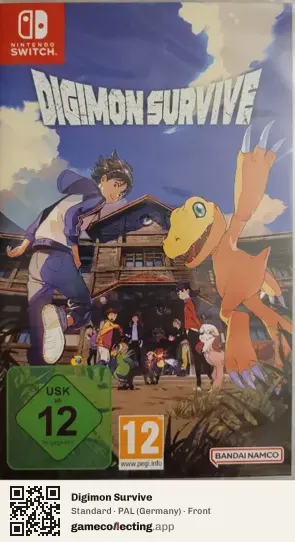 Digimon Survive Nintendo Switch, Germany box front