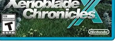 Xenoblade Chronicles X, the ESRB box on its front