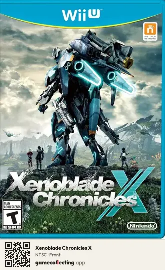 Xenoblade Chronicles X Nintendo Wii U, NTSC box front