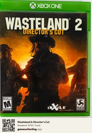 Wasteland 2: Director's Cut Xbox One, NTSC box front