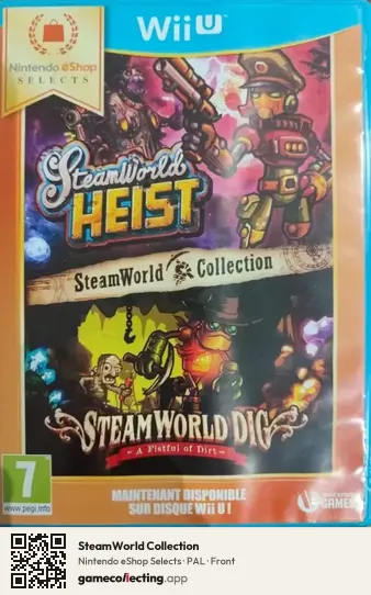 SteamWorld Collection Nintendo Wii U, PAL box front