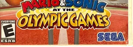 Mario & Sonic at the Olympic Games, the ESRB box on its front