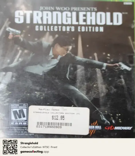Stranglehold Xbox 360, NTSC box front