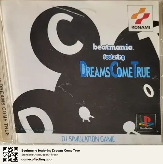 Beatmania featuring Dreams Come True PlayStation, Asia box front