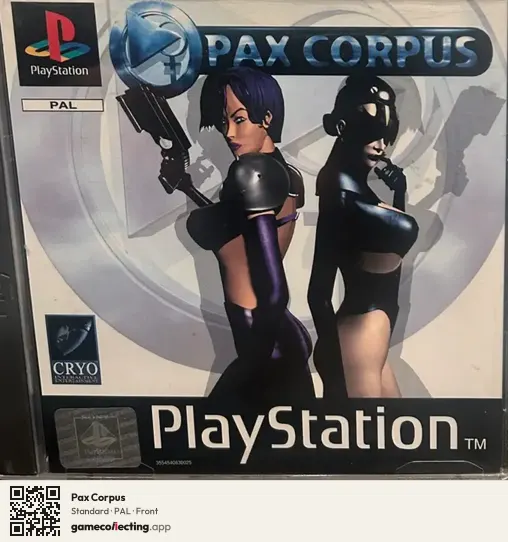 Pax Corpus PlayStation, PAL box front