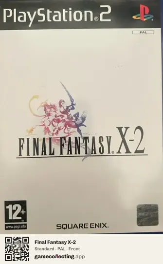 Final Fantasy X-2 PlayStation 2, PAL box front