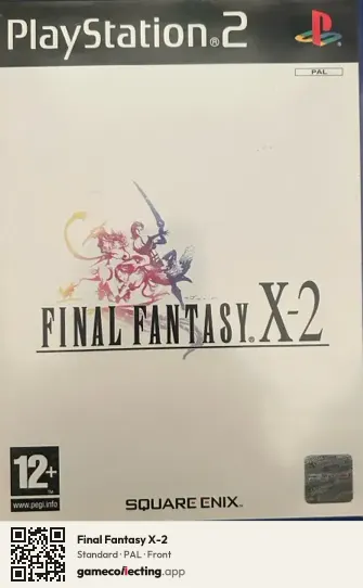 Final Fantasy X-2 PlayStation 2, PAL box front