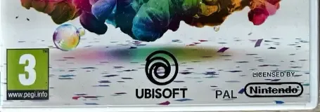 Just Dance 2019, the PEGI square on its front